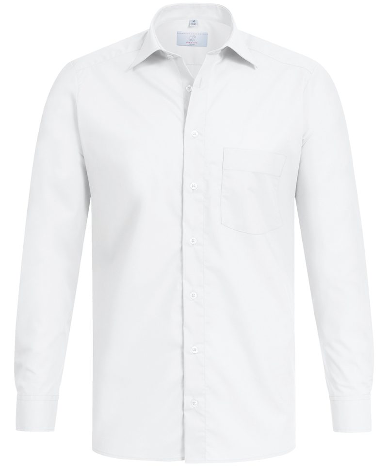 Pánska košeľa GREIFF elastická BASIC – regular fit - White