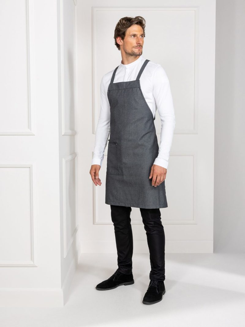 Zástera Le Nouveau Chef EDEN Heavy Black Denim