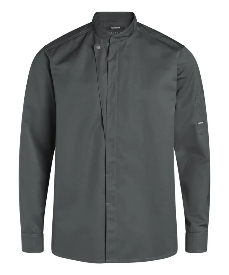 jemný unisex rondon KENTAUR dlhý rukáv - Charcoal uhlová