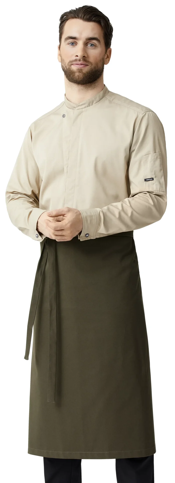 jemný unisex rondon KENTAUR dlhý rukáv - beige piesková