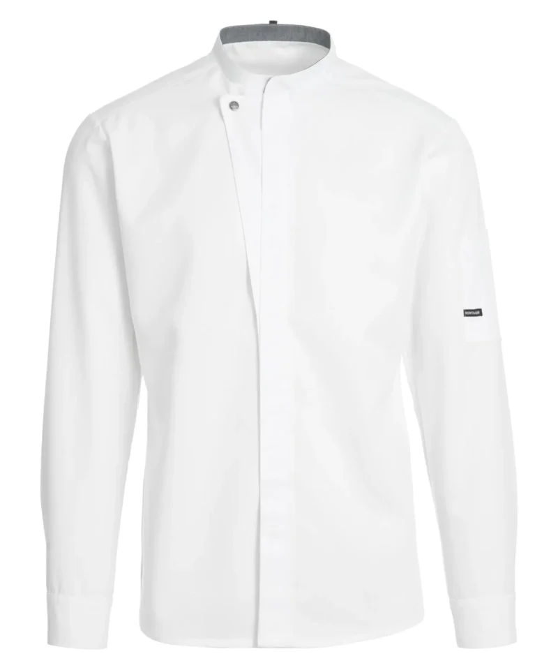 jemný unisex rondon KENTAUR dlhý rukáv - White