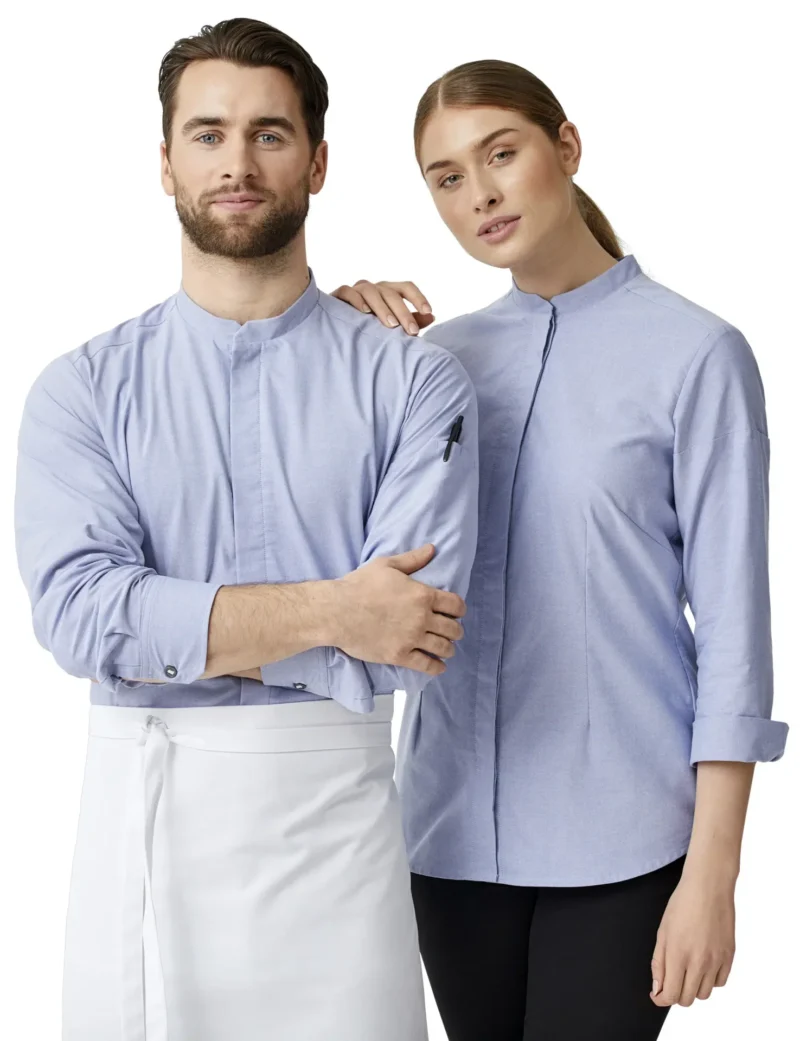 Trendová pánska košeľa oxford KENTAUR - oxford blue