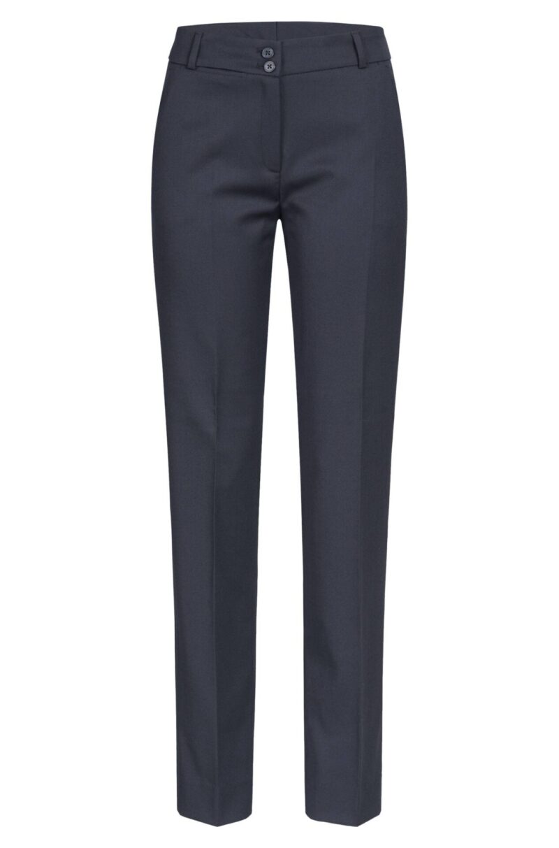 Dámske nohavice BASIC slim fit - Antrazit