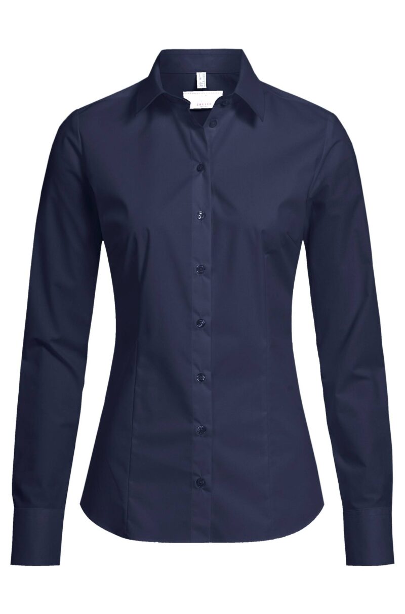 Dámska blúzka GREIFF BASIC – slim fit - Marine