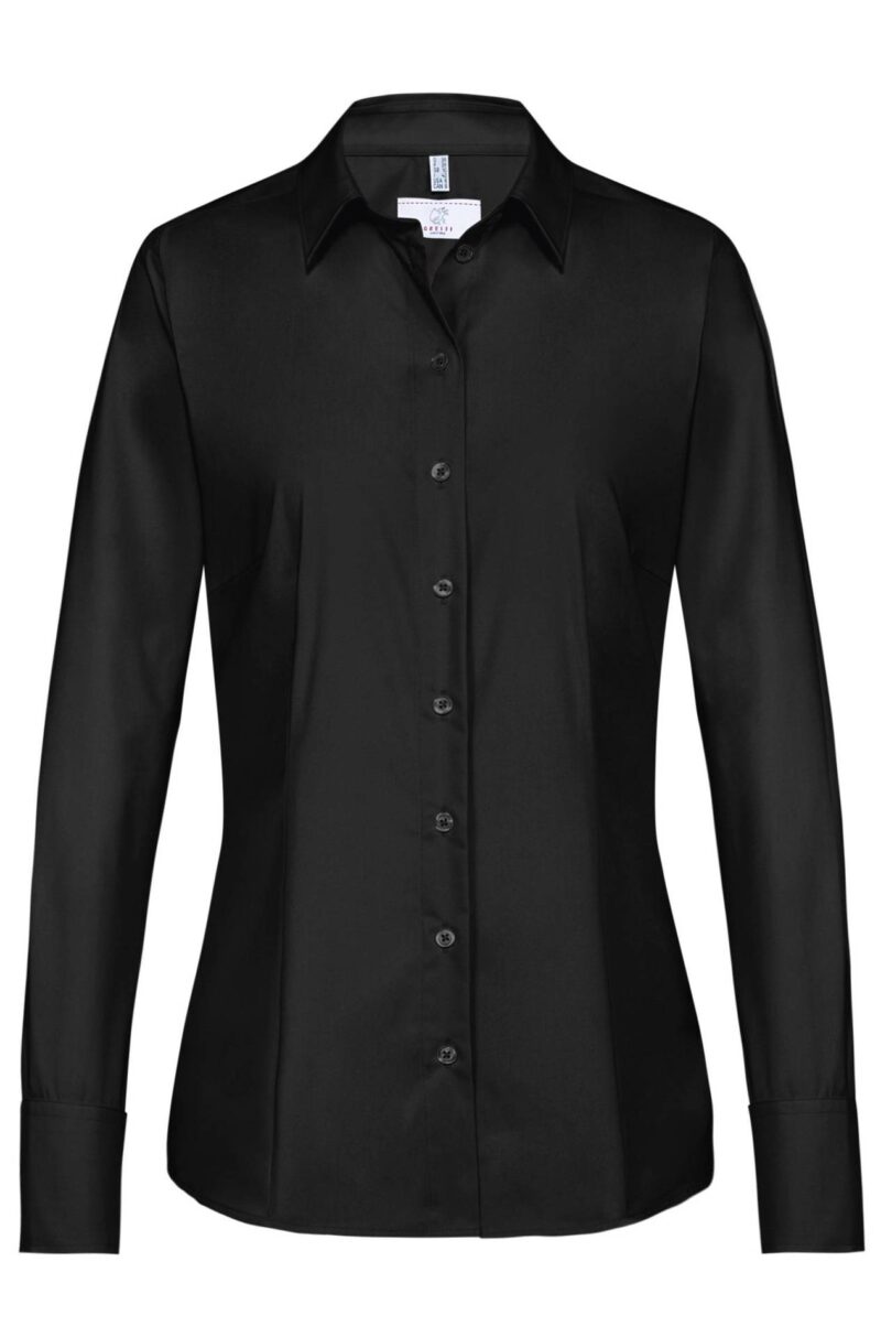 Dámska blúzka GREIFF BASIC – regular fit - Black