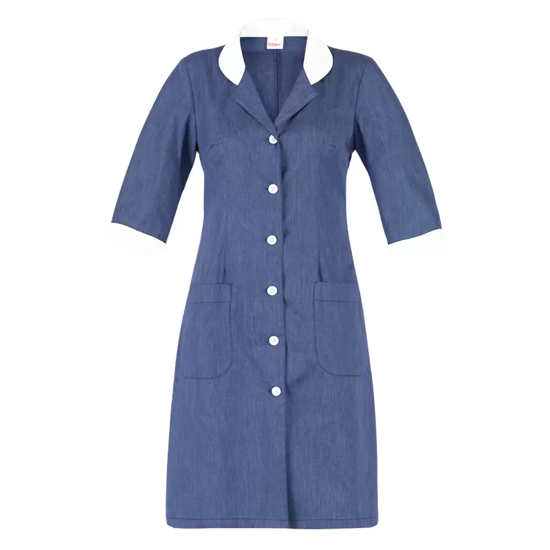 Šaty Giblor’s  – HORTENSIA - modrý melír