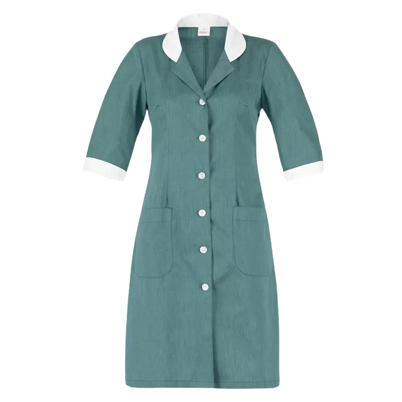 Šaty Giblor’s  – HORTENSIA - zelený melír