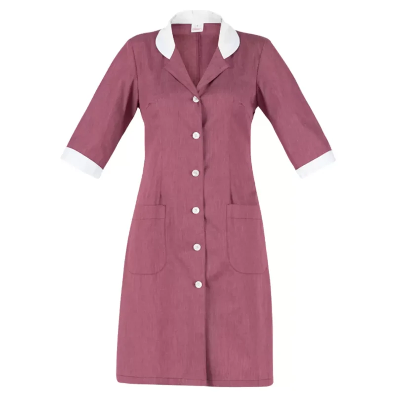 Šaty Giblor’s  – HORTENSIA - bordový melír