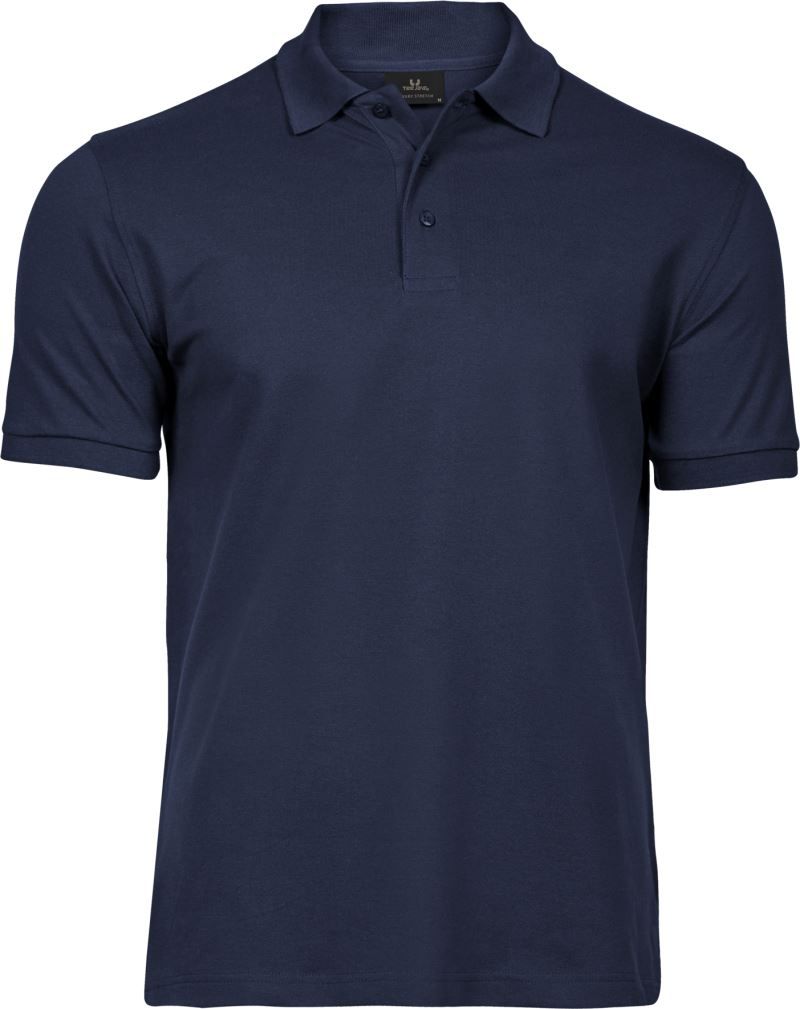 pánske luxusné strečové polo tričko Heavy TJ - dark navy