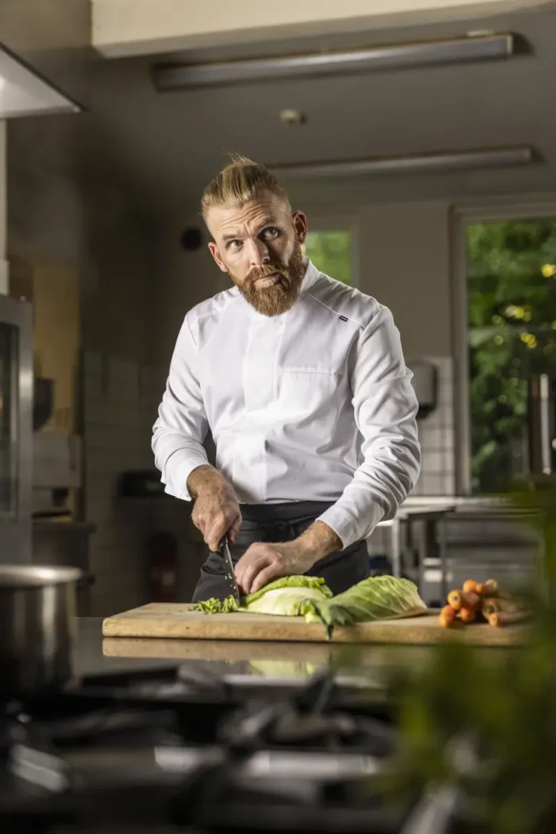 Kuchársky elastický rondon KENTAUR - White