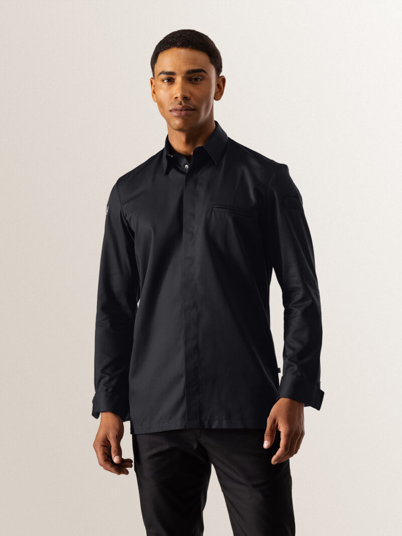 Pánsky exclusive rondon Le Nouveau Chef – ANGELO - Black